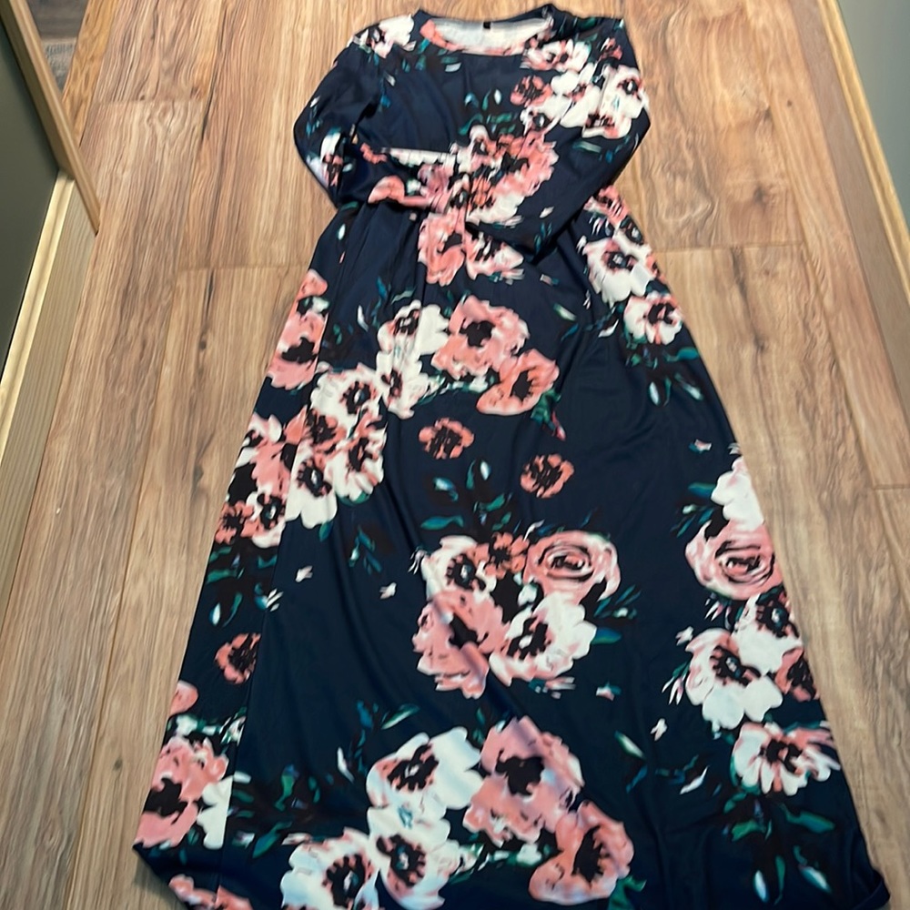 Women’s Floral Print Maxi Dress
